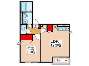 仮）アーク東久宝寺の物件間取画像